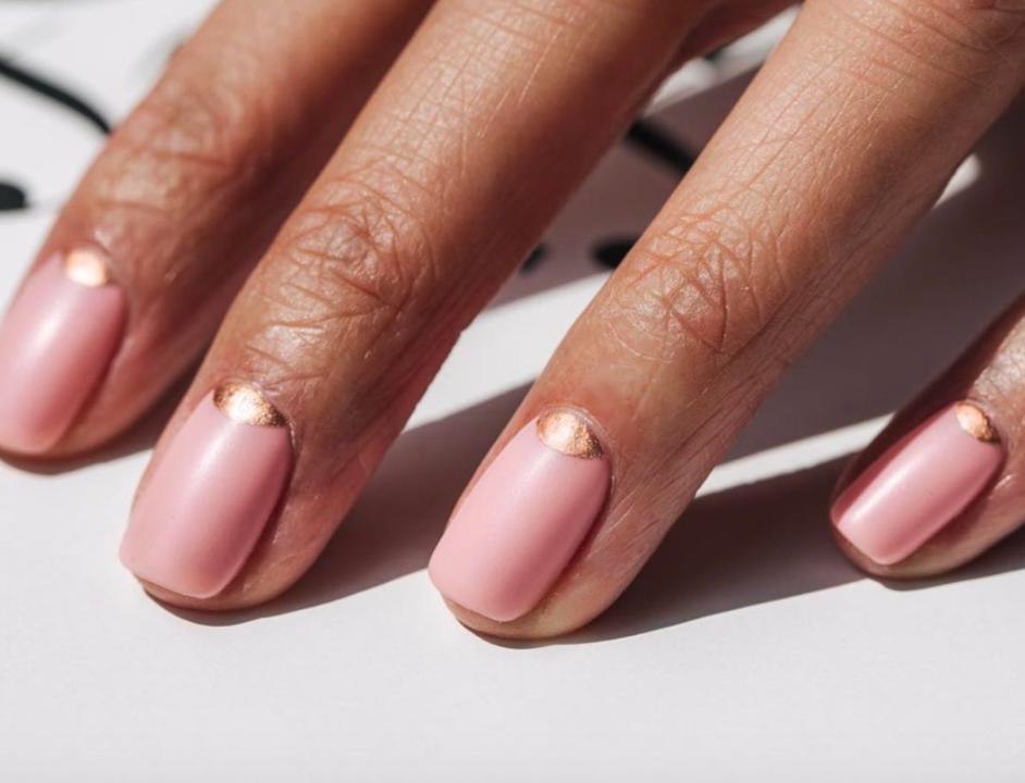 The Half-Moon Nail Trend Is the Spring Update Your Classic Mani Deserves
