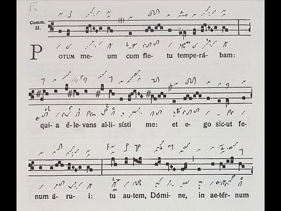 Communio Potum meum, Hebdomada Sancta 4