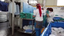 Ilunion Lavandería procesa en Andalucía tres millones y medio de kilos de ropa hospitalaria