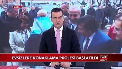 Evsizlere Konaklama Projesi Başlatıldı