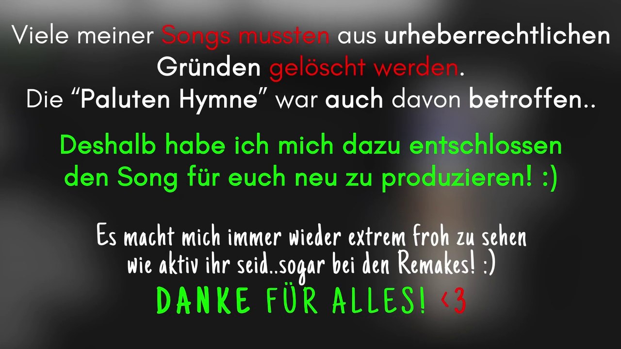 Der offizielle PALUTEN SONG! - PALLE PALLE PALLE