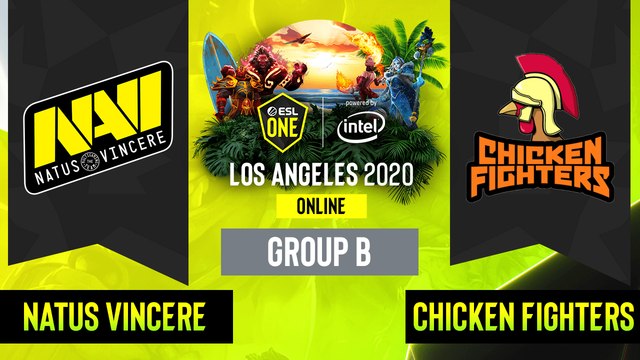 Dota2 - Natus Vincere vs. Chicken Fighters - Game 3 - Group B - EU:CIS - ESL One Los Angeles