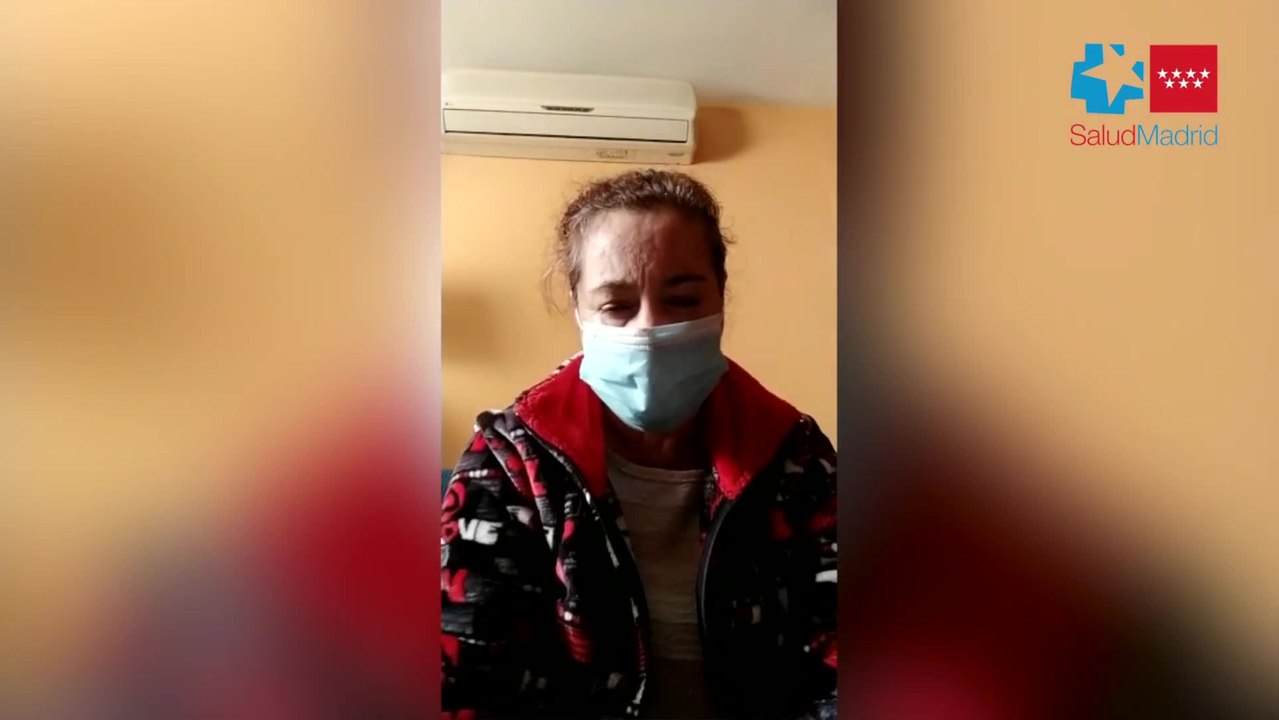 La primera paciente extubada en Severo Ochoa agradece los cuidados