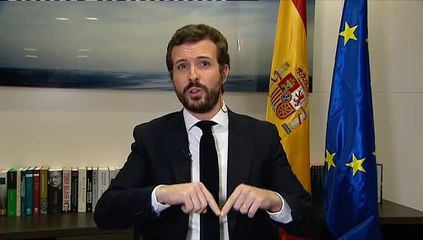 Casado afirma que el Gobierno actuó con retraso: “El Arca de Noé se construyó antes del diluvio”