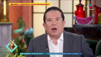 ¿Belinda provocó celos en Maluma?