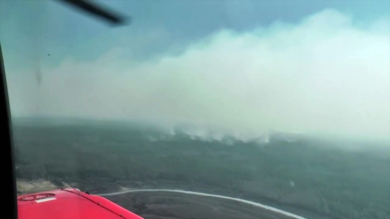 Incêndio na zona nuclear de Chernobyl