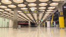 Aeropuerto de Barajas, vacío durante la pandemia de coronavirus