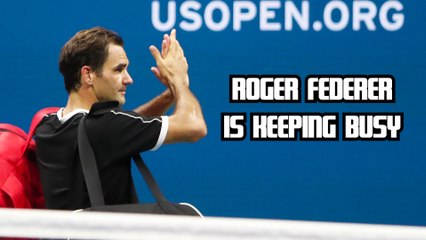Tennis Star Roger Federer Is Finding Creative Ways To Stay Active During Quarantine