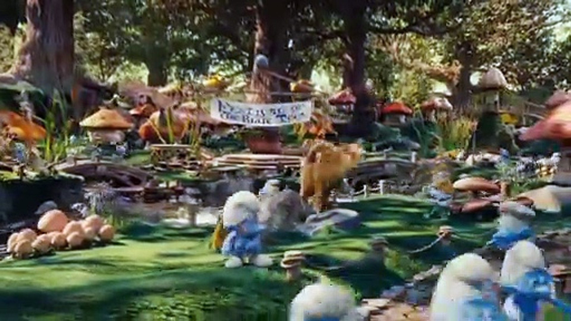 Smurf best sale village movie