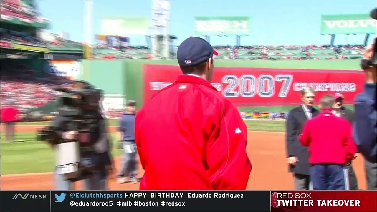 Take Trip Down Memory Lane As 2007 Red Sox Take Home World Series Rings