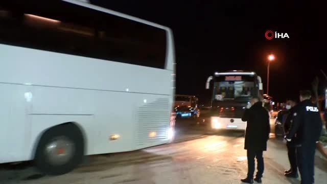 Irak'tan Türkiye'ye getirilen işçiler karantinaya alındı