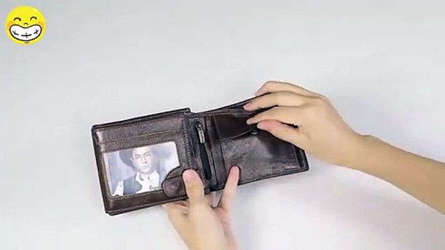 Billfold Credit Card Wallet Men RFID Genuine Leather | OSVEEZIE