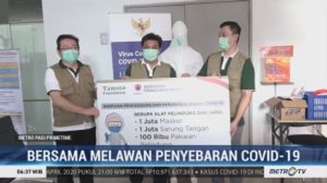 Tanoto Foundation Salurkan Bantuan Alat Kesehatan dan APD Bagi Tenaga Medis