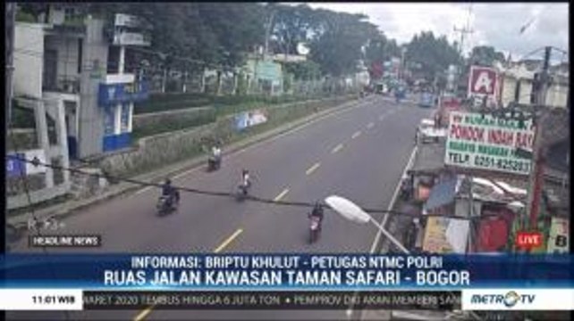 Kondisi Arus Lalin di Beberapa Titik saat Pandemi Covid-19