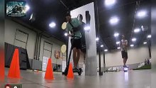 Freeze Frame Nerf Battle | Dude Perfect - We put a GIANT FOAM PIT in the office Time for Fre...