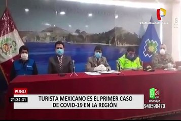Puno registró su primer caso positivo por coronavirus