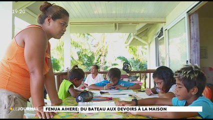 La continuité pédagogique s’applique jusque dans les secteurs les plus isolés de Tahiti
