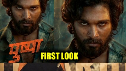 Pushpa Movie First look | Aallu Arjun, Rashmika Mandana