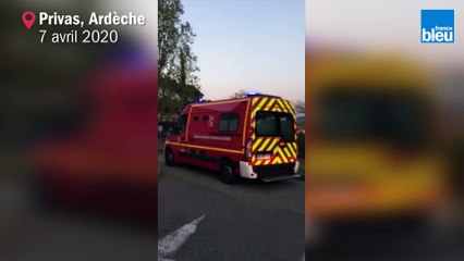 Hommage aux soignants des hôpitaux de Privas