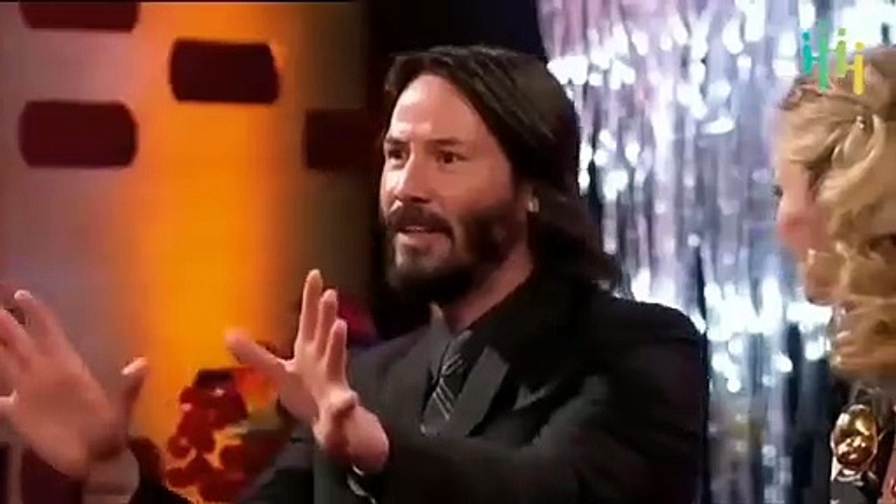 Keanu Reeves Funny Moments on Talk Show