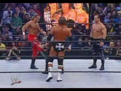 Wrestlemania XX - Triple H vs HBK vs Chris Benoit (1/3)