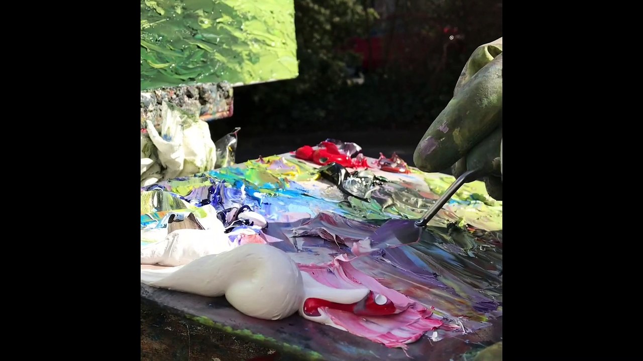 Peter Witt bei der Arbeit