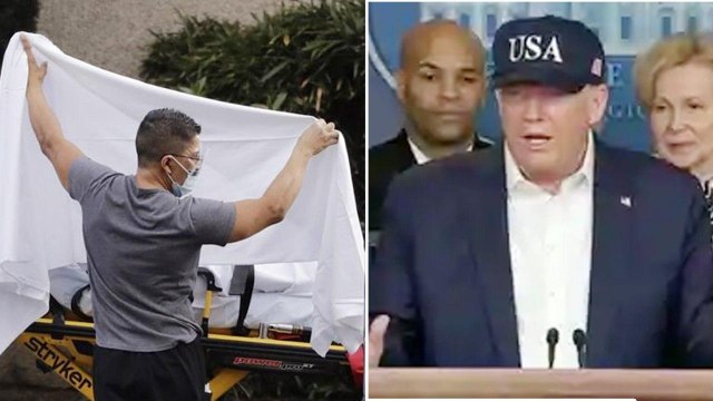 కరోనా వైరస్ : America Reported 1,858 In Single Day, A Record High