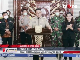 PSBB di Jakarta Efektif Mulai 10 April 2020