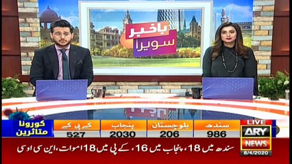 Bakhabar Savera with Shafaat Ali and Madiha Naqvi - 8th - April - 2020