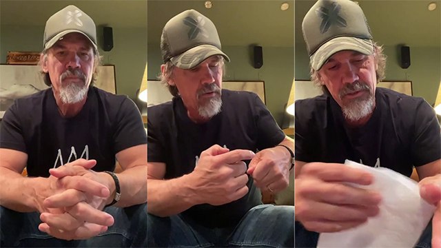 Josh Brolin Demonstrates How To Conserve Toilet Paper In Such Crisis