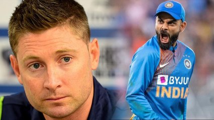 Clarke revealed Aussie players scared to sledge Kohli because of IPL