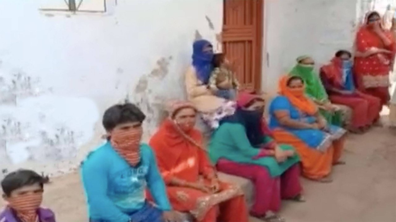 Wedding guests stuck during lockdown, Watch video