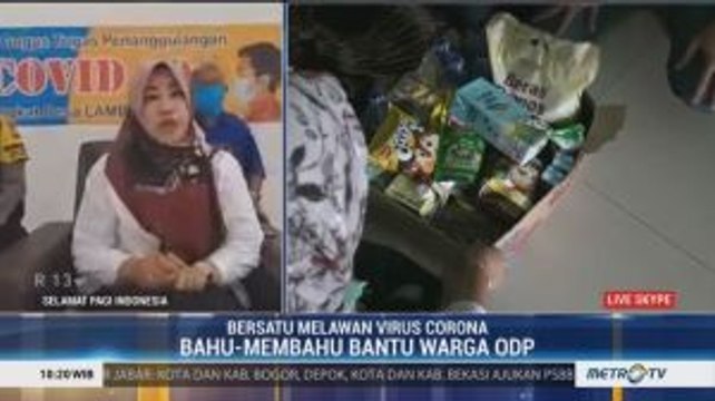 Warga Kabupaten Bekasi Siapkan Kebutuhan Pokok Bagi Tetangga yang PDP dan ODP