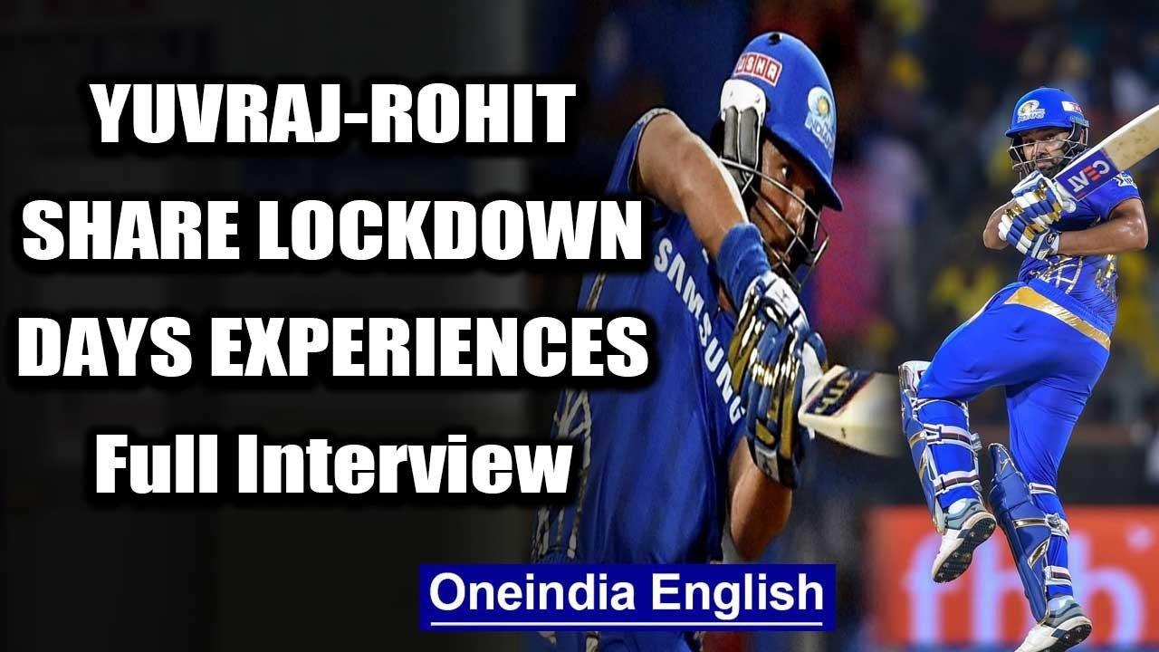 CORONAVIRUS LOCKDOWN: ROHIT SHARMA SHARES LIGHT MOMENTS WITH YUVRAJ SINGH | Oneindia News