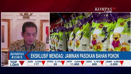 Menteri Perdagangan Bicara Soal Harga Bahan Pokok Jelang Ramadhan Hingga Larangan Ekspor Alat Medis