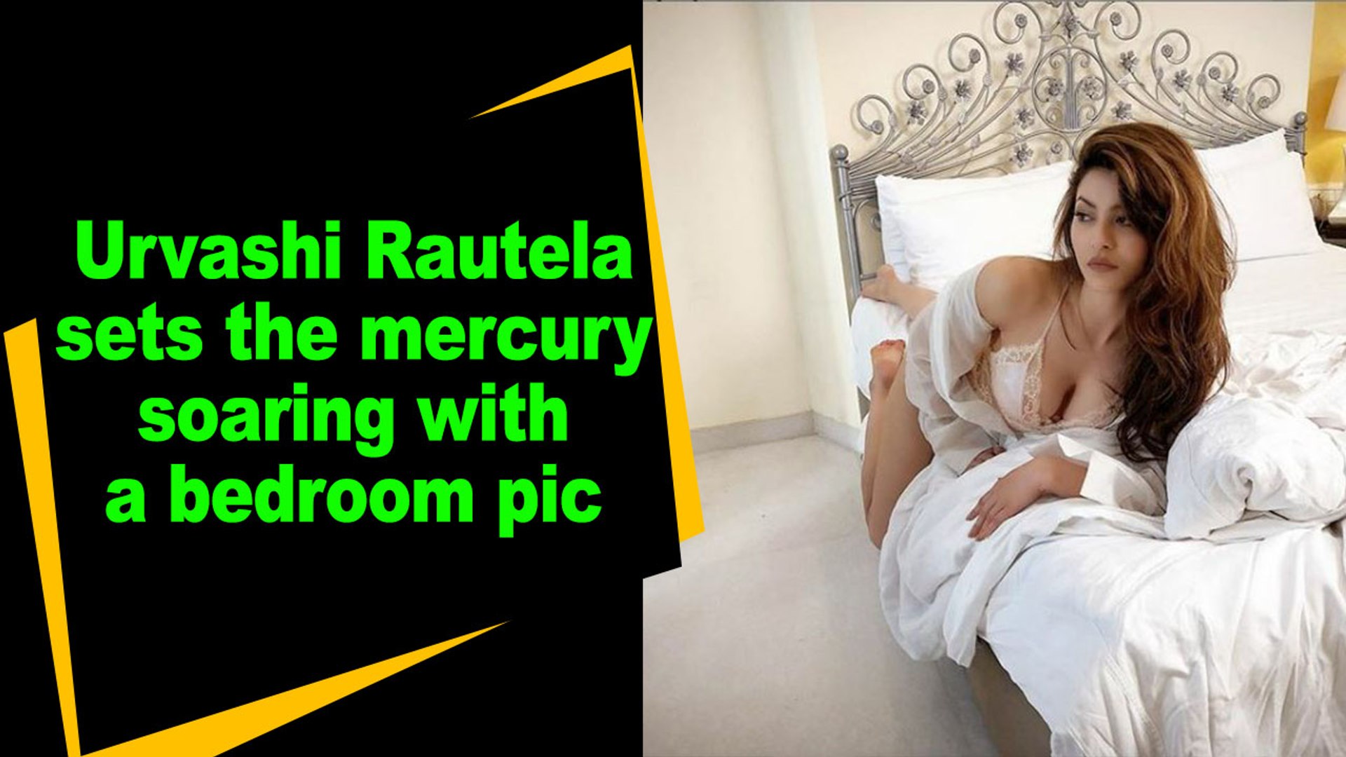 1920px x 1080px - Urvashi Rautela sets the mercury soaring with a bedroom pic - video  Dailymotion