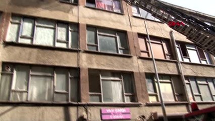 Bursa'da iş hanında yangın; kundaklama iddiası