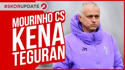 JOSE MOURINHO LANGGAR ATURAN SOCIAL DISTANCING