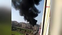 Afrin'de patlama 1 yaralı