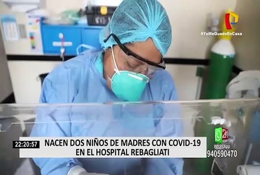 Hospital Rebagliati: nacen dos niños de madres con coronavirus