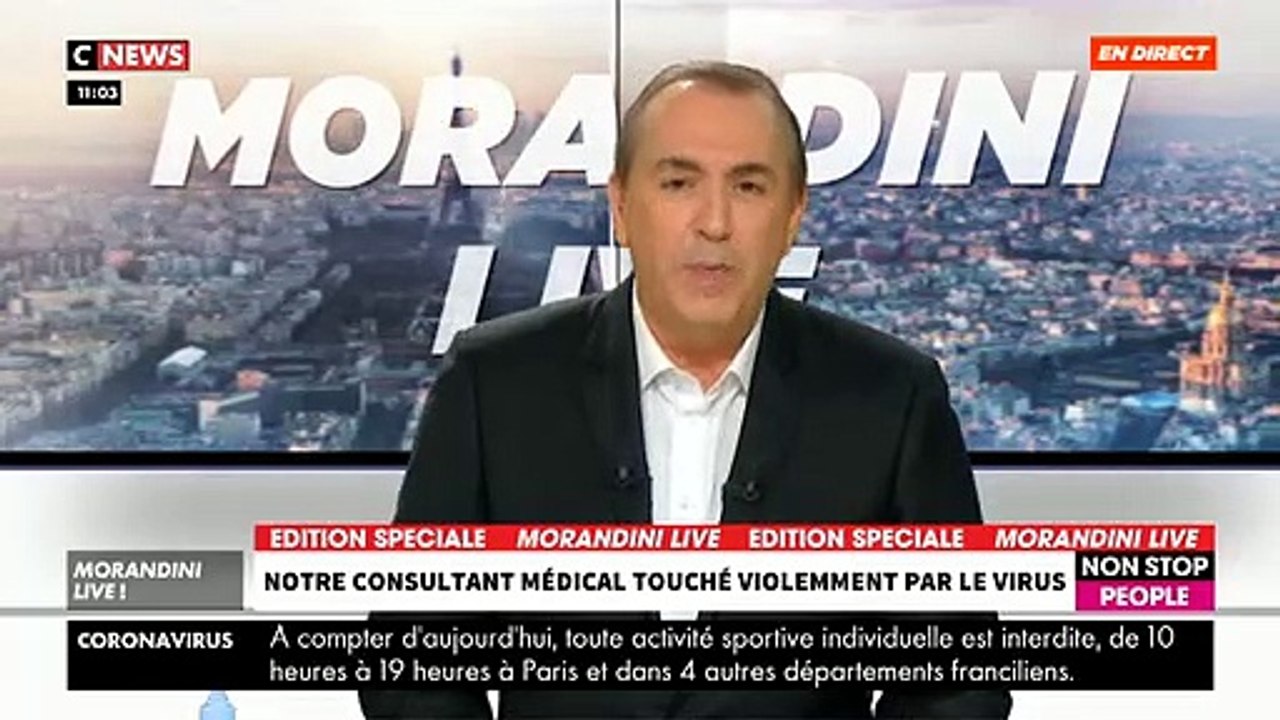 Coronavirus - Le Dr Dan Bensadoun, consultant médical de « Morandini Live »,  témoigne sur son combat contre le Covid-19: « J'étais au fond de mon lit, confiné » - VIDEO
