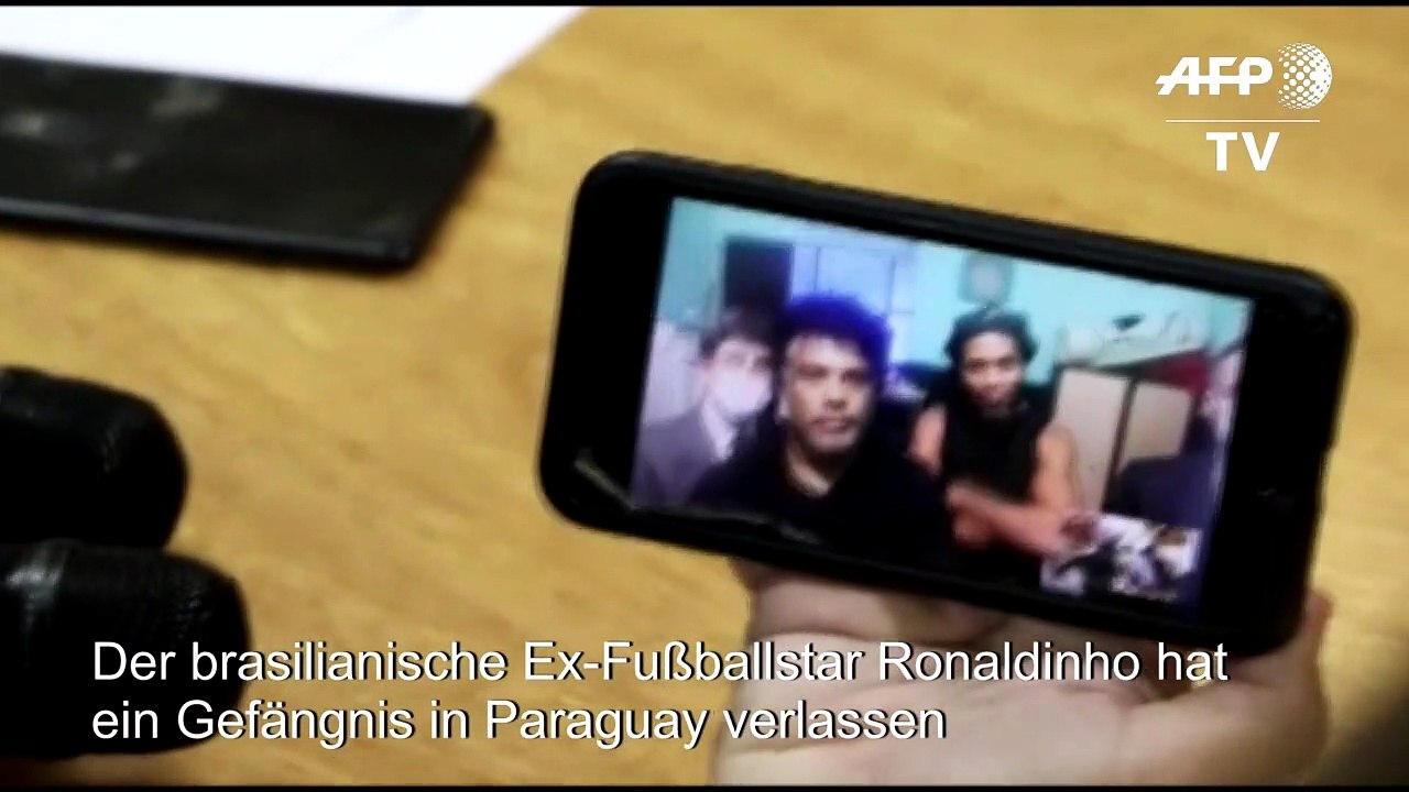 Ronaldinho tauscht U-Haft gegen Hotel-Arrest