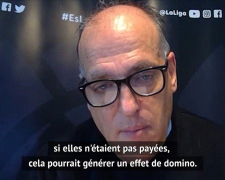 La Liga - Javier Tebas déclare que le fair-play financier doit continuer pendant la pandémie
