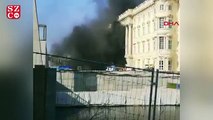 Almanya'daki Kent Sarayı'nda yangın 1 yaralı