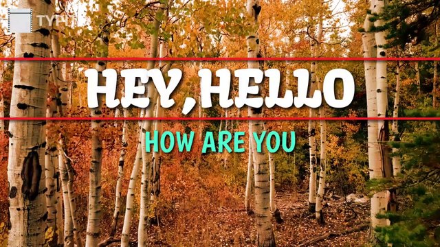 Channel intro/self intro/daily motion intro