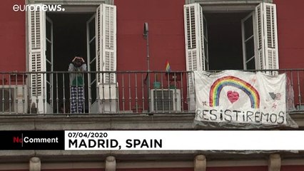 «Νεκρική σιγή» στους άλλοτε γεμάτους δρόμους της Μαδρίτης