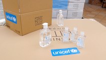 UNICEF España hace una primera entrega de suministros sanitarios