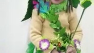 How to make fairy dress _ _ How to make environment dress at home _