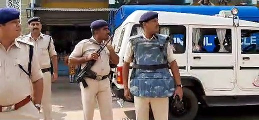 अयोध्या फैसला आते ही सड़कों पर उतरे कलेक्टर, एसपी