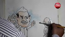 क्या सफल होगा कांग्रेस का हल्ला बोल देखें लोकेन्द्र के कार्टून में